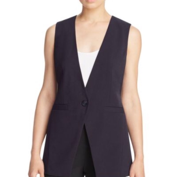 michael kors vest womens navy